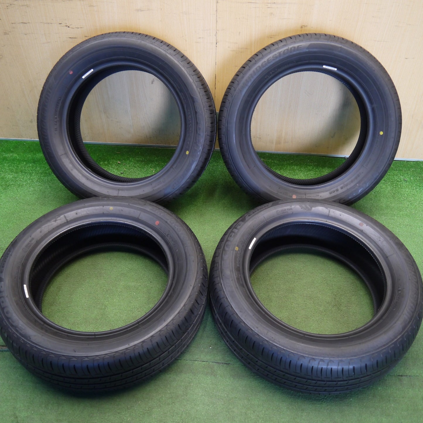 新車外し★185/60R15 ブリヂストン エコピア EP150 タイヤ 15インチ アクア シエンタ ヤリス フィット スイフト 等★6042803Hノタ