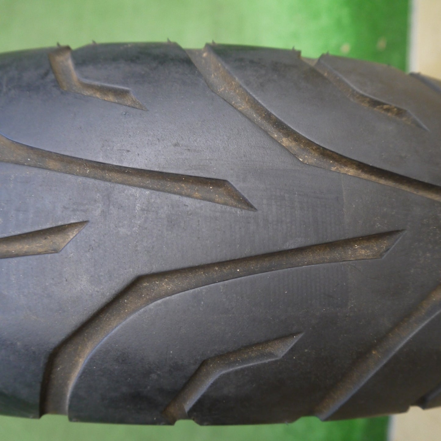 バリ溝！9.5分！1本★スズキ RGV250 Γ ガンマ 純正 150/70-17 ダンロップ ARROWMAX GT501 17×MT4.50 17インチ バイク フロント★6042703Hノ
