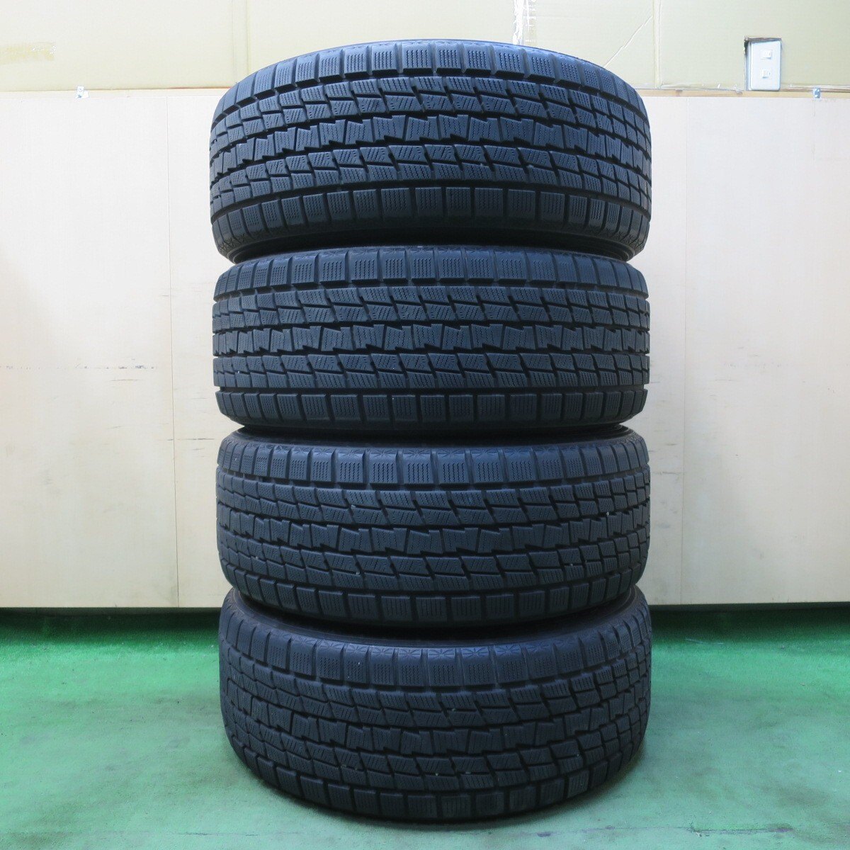 センサー付！バリ溝！キレイ！9.5分★レクサス LX 純正 285/50R20 スタッドレス グッドイヤー アイスナビ SUV 20インチ PCD150/5H★5040603IMス