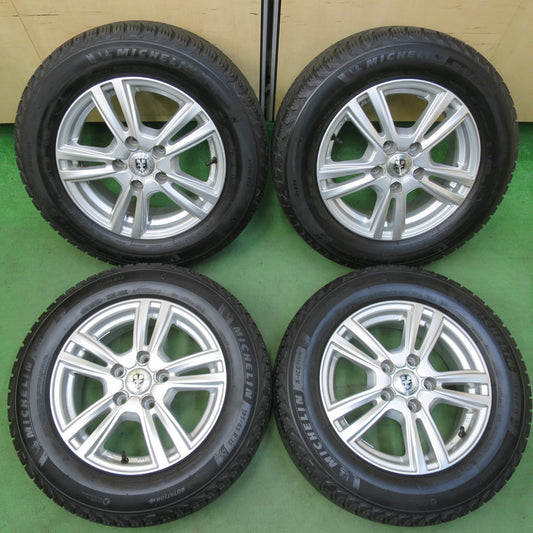超バリ溝！21年！ほぼ10分★スタッドレス 195/65R15 ミシュラン X-ICE SNOW JOKER ジョーカー 15インチ PCD114.3/5H★5043006イス