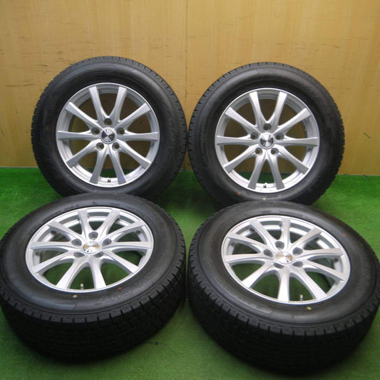 超バリ溝！23年！キレイ！ほぼ10分★40系 アルファード 等 225/65R17 スタッドレス グッドイヤー アイスナビ SUV ravrion RS01 ラブリオン 17インチ PCD120/5H★5030312Hス
