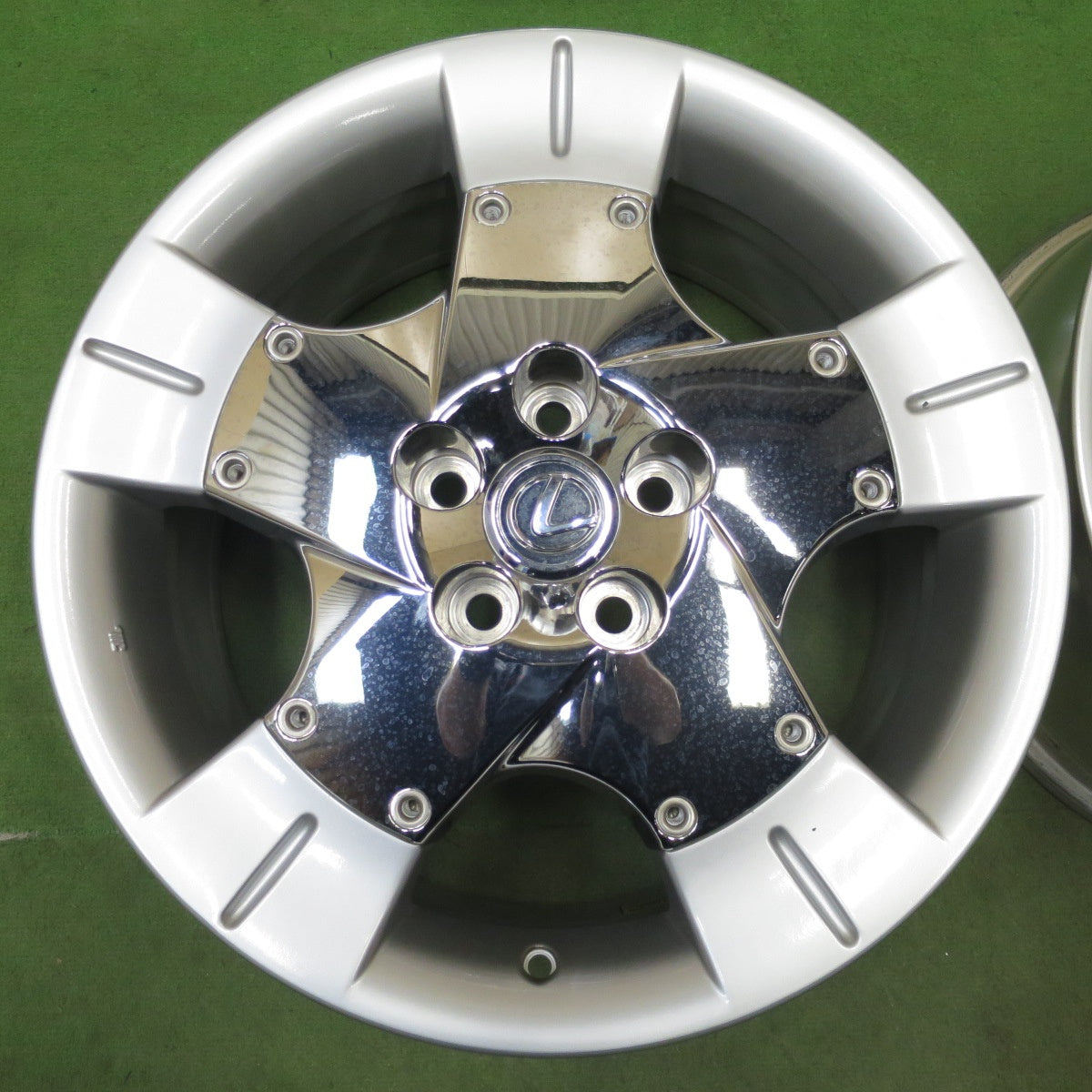 4本価格！付属品付き◎レクサス SC 430 トヨタ UZZ40 ソアラ 純正 ホイール 18インチ 18×8JJ PCD114.3/5H◎6092801NGホ