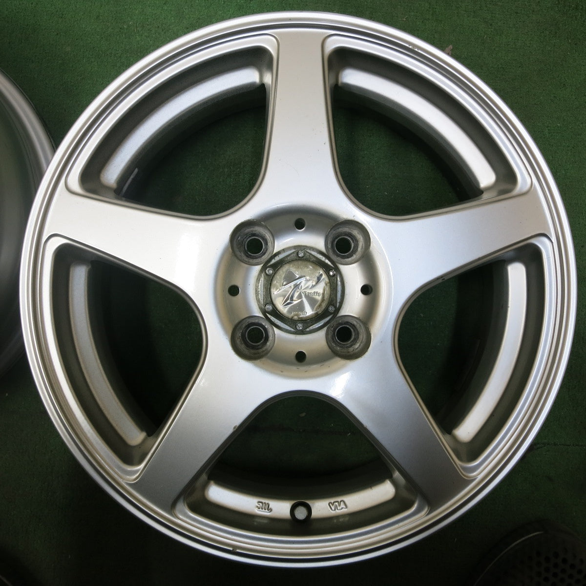 [送料無料] 4本価格★三菱 アイ i 用 Treffer weds トレファー ウェッズ 15インチ ホイール 15×4J 15×5J PCD100/4H★4103102SYホ
