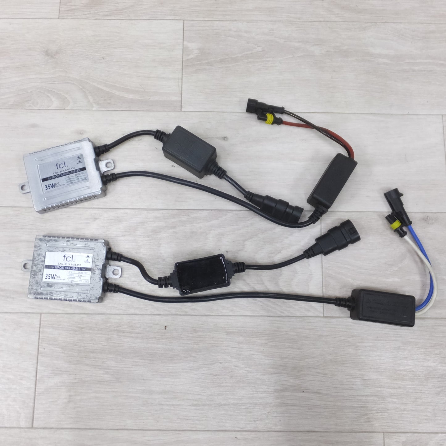 [送料無料] ◆fcl. HID キット 35W H7 6000K キャンセラー 内蔵 バラスト FHID-CB0706S エフシーエル 現状品◆