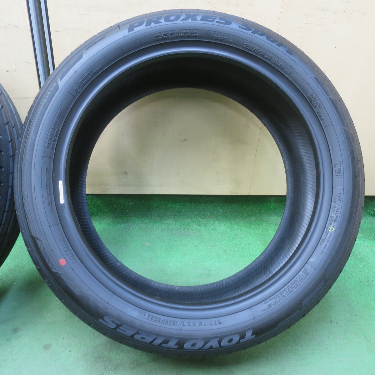 新車外し！25年★235/50R20 トーヨー プロクセス スポーツ PROXES Sport タイヤ 20インチ レクサス NX bZ4X RAV4 CX-80 CX-60 等★6030405イノタ