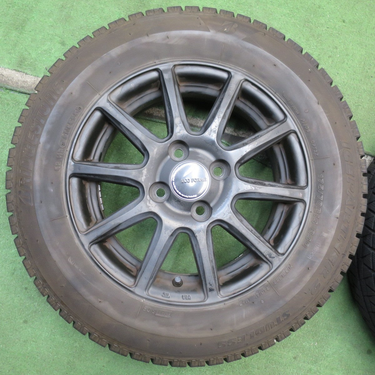 4本価格★スタッドレス 175/70R14 ブリヂストン アイスパートナー2 ECO FORME CRS131 エコフォルム 14インチ PCD100/4H★5082201NJス