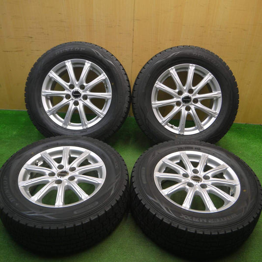 バリ溝！キレイ！9.5分★スタッドレス 215/65R16 ダンロップ ウインターマックス WM01 BALMINUM バルミナ 16インチ PCD114.3/5H★5012709Hス