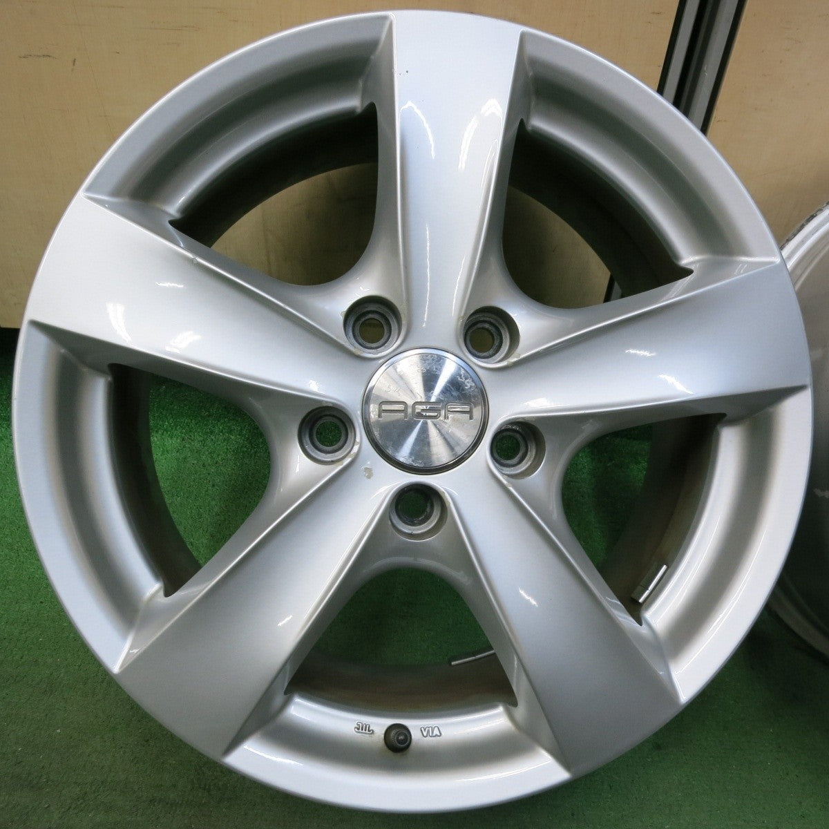4本価格★アウディ ワーゲン 等 AGA TARGA Nebel ネーベル 16インチ ホイール 16×7J PCD112/5H★5021407SYホ