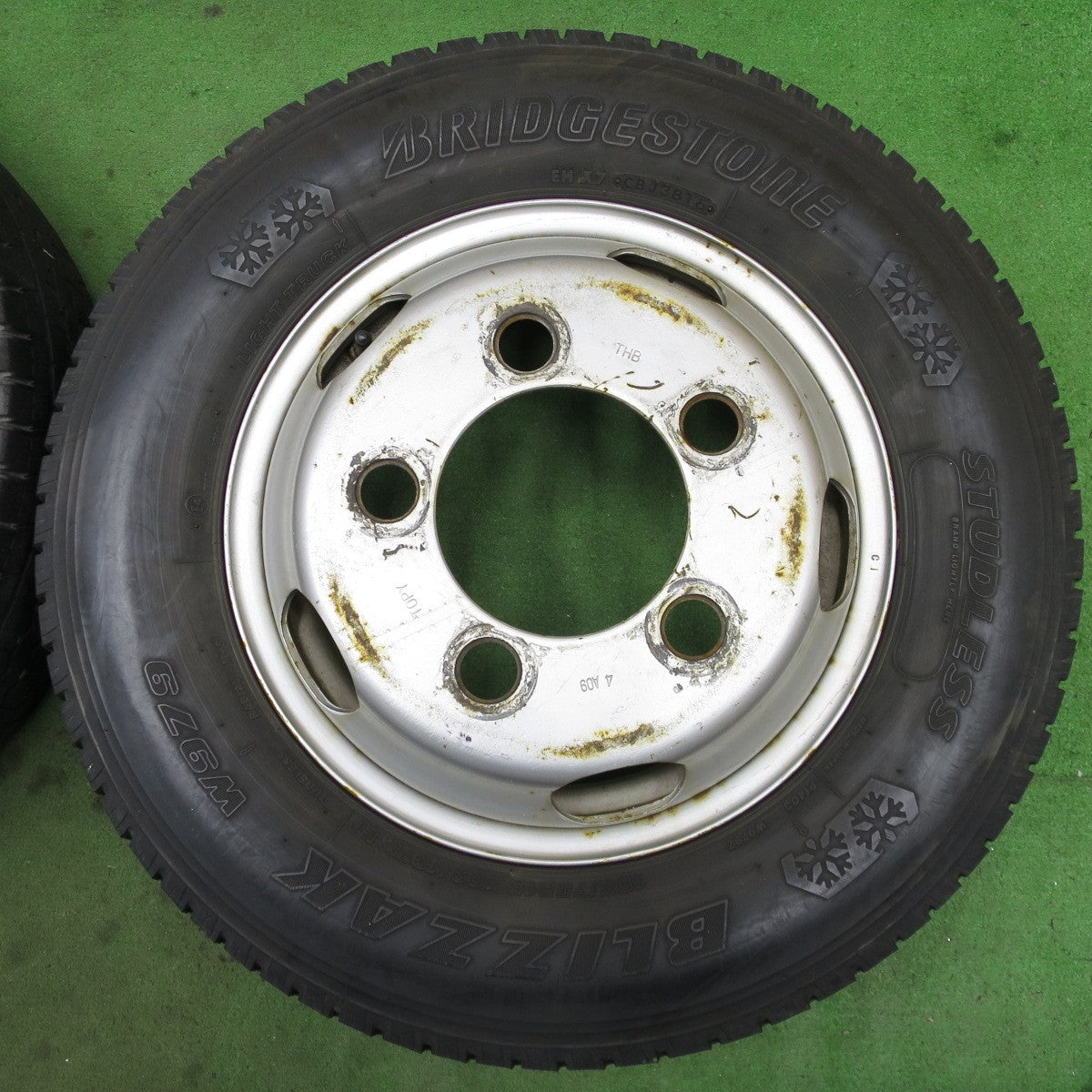 6本価格★トラック 195/75R15 109/107L スタッドレス ブリヂストン ブリザック W979 ダンロップ ウインターマックス LT03 TOPY スチール 15インチ PCD203.2/5H★6031101ナス
