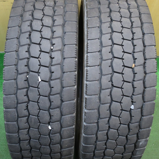 [送料無料] バリ溝！23年！9.5分！2本★トラック タイヤ 265/70R19.5 140/138J ブリヂストン M888 ミックス オールシーズン 19.5インチ★5021101クスタ