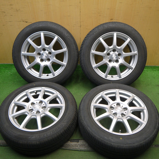 バリ溝！23年！9分★シエンタ 等 185/60R15 グッドイヤー EfficientGrip ECO EG02 ravrion ラブリオン 15インチ PCD100/5H★5091006Hノ