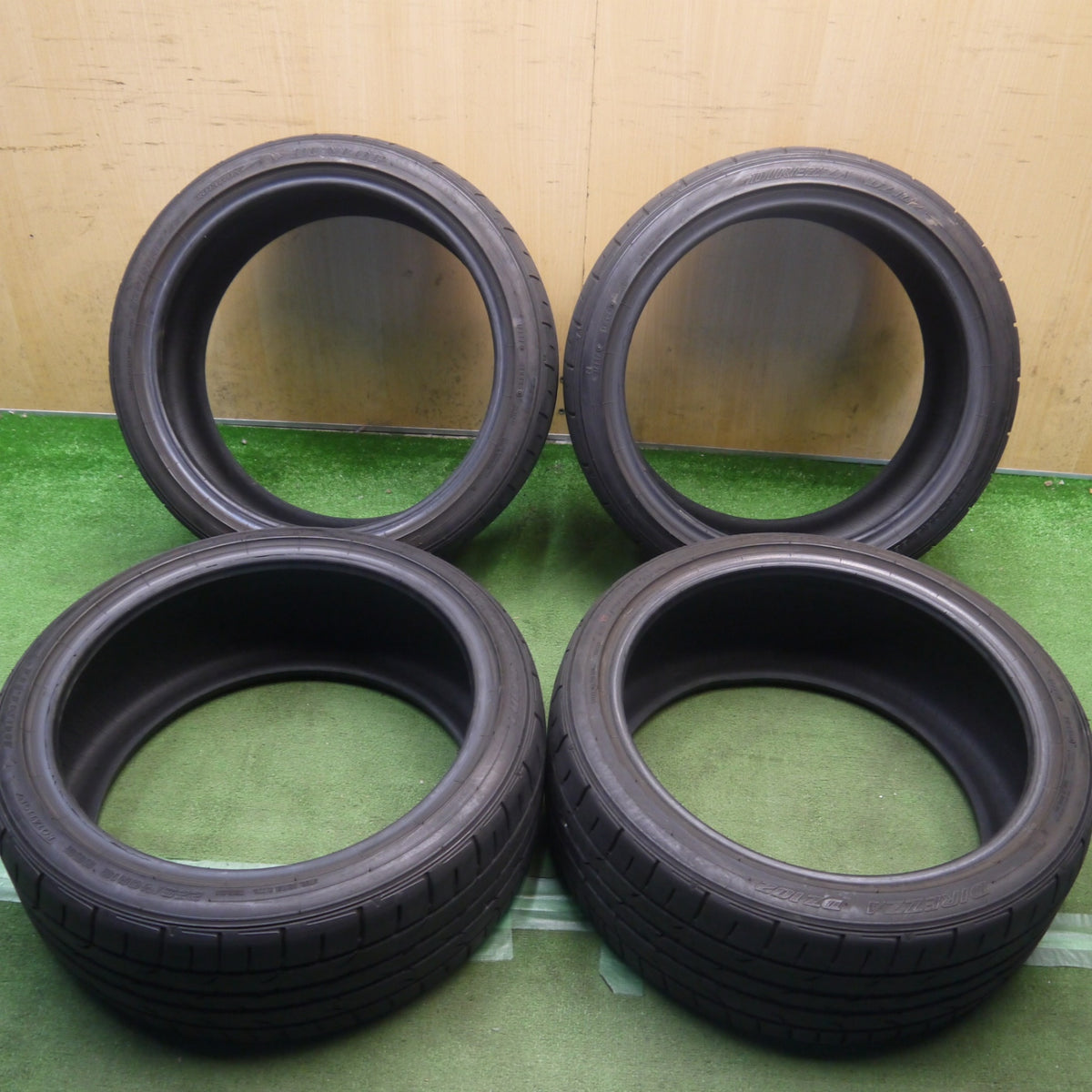 4本価格！25年◎225/40R18 ダンロップ DIREZZA DZ102 ディレッツァ タイヤ 18インチ GR 86 BRZ ヤリス カローラ スポーツ 等◎6100503Hノタ