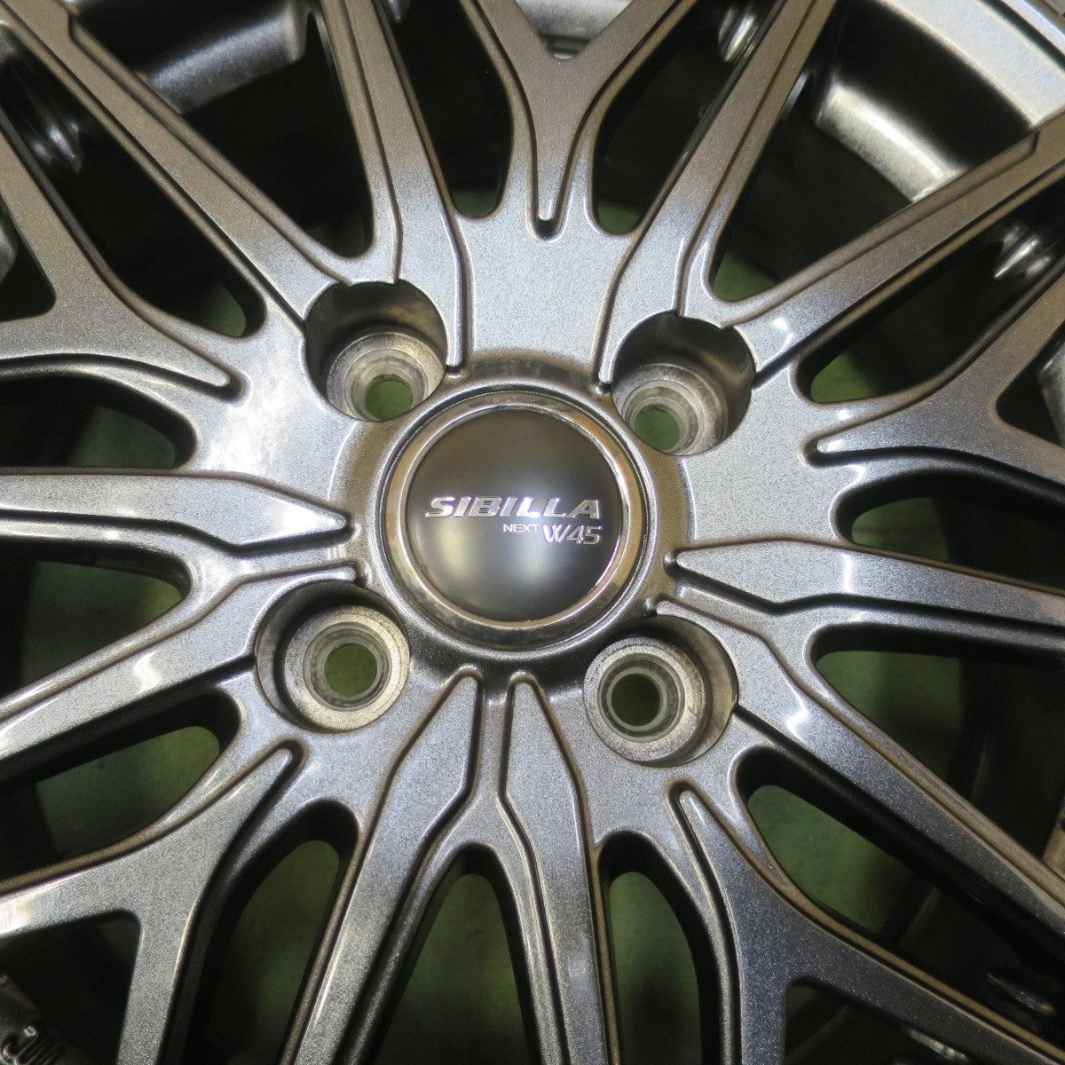 バリ溝！24年！キレイ！9分◎スタッドレス 165/65R14 ブリヂストン ブリザック VRX2 SIBILLA NEXT W45 シビラ 14インチ PCD100/4H◎6070105イス