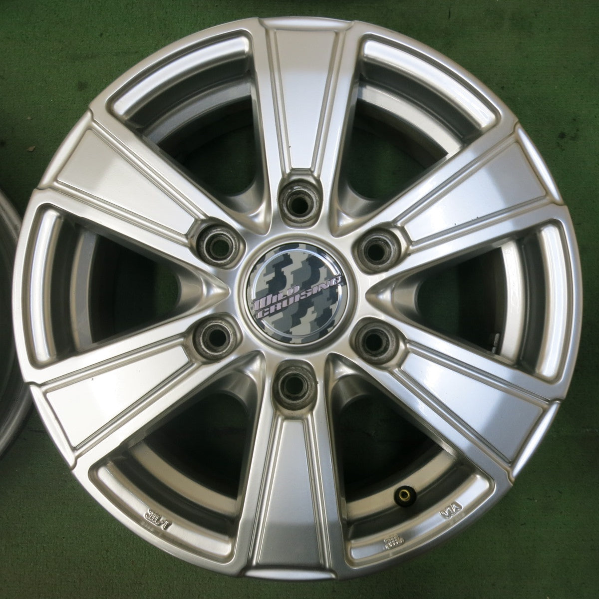 4本価格★WILD CRUISING 15インチ ホイール ワイルド クルージング 15×5.5J PCD139.7/6H★5062409SYホ