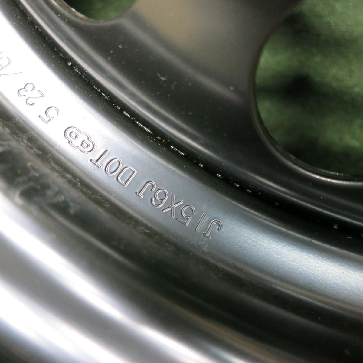 *送料無料* 新車外し★トヨタ カローラ ツーリング 純正 スチール ホイール 15インチ 15×6J PCD100/5H★4060805HAホ