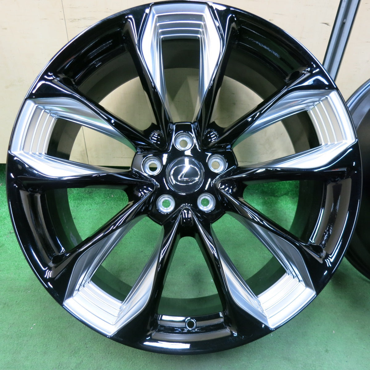 [送料無料] 新車外し★レクサス LC 500 Sパッケージ 純正 ホイール 21インチ 21×8.5J 21×9.5J PCD120/5H★5011511SYホ