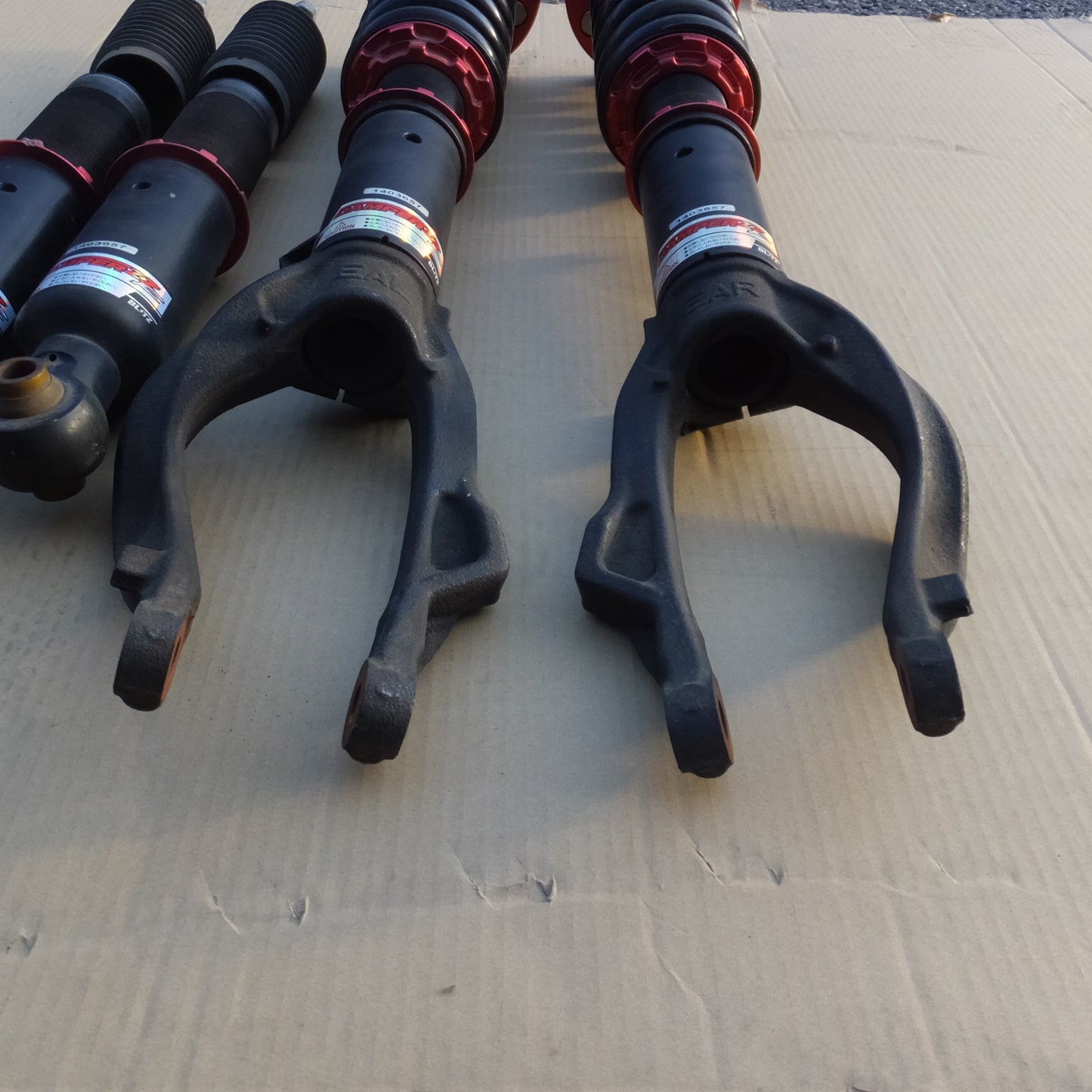 [送料無料] 現状品★ブリッツ BLITZ ホンダ エリシオン RR1～RR5 プレステージ 車高調 DAMPER ZZ-R　サスペンション 一式 セット★