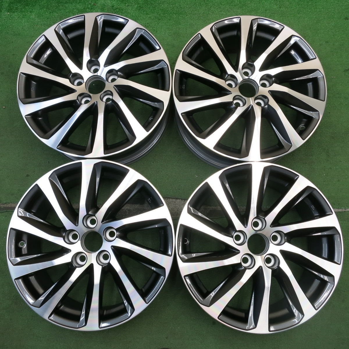 新車外し★トヨタ 30系 アルファード ヴェルファイア 純正 ホイール 17インチ 17×6.5J PCD114.3/5H★5082305HAホ