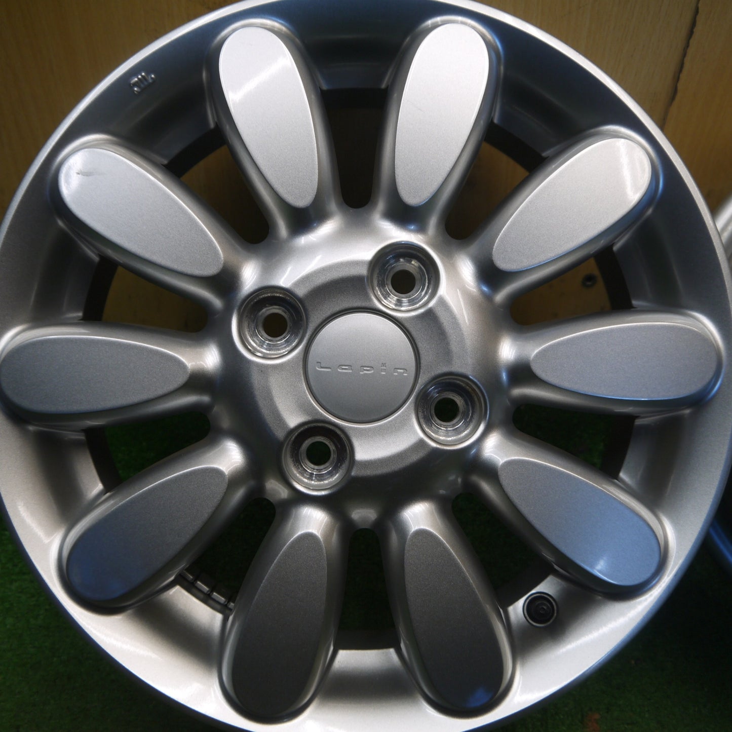 新車外し◎スズキ HE33S ラパン 純正 ホイール 14インチ 14×4.5J PCD100/4H◎6082805Hホ