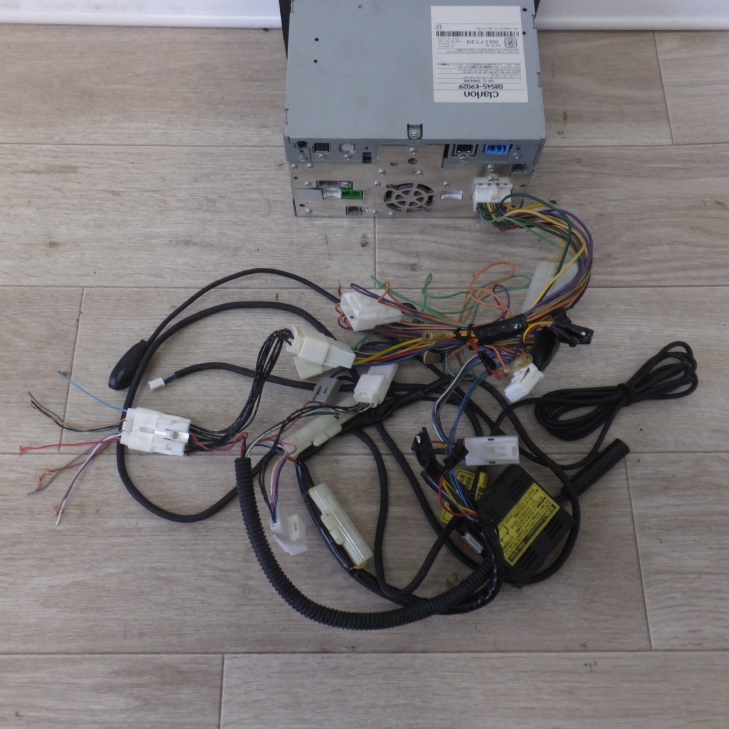 [送料無料] 現状品★クラリオン製 ダイハツ 純正 カーナビ HDDナビ NHDC-W58 08545-K9029[24]★