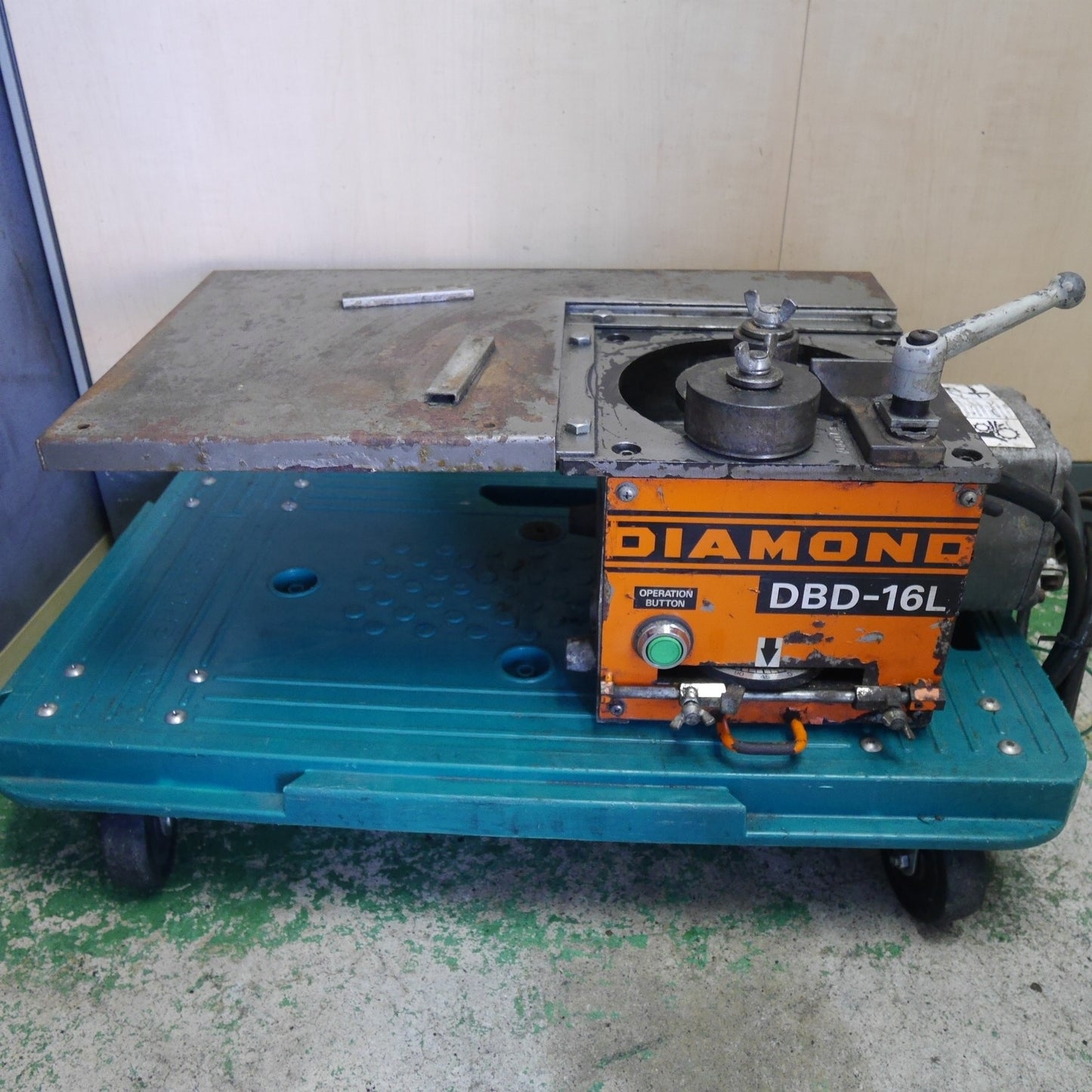 [送料無料] ☆DIAMOND 鉄筋 ベンダー DBD-16L 電動 工具 曲げ 加工 ポータブル コード式 ダイヤモンド☆