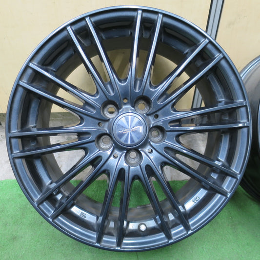 4本価格◎VELVA AGUDO weds 16インチ ホイール ヴェルヴァ アグード ウェッズ 16×6.5J PCD100/5H◎6090803NGホ