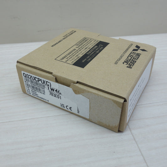 [送料無料] 未使用☆三菱電機 シーケンサ CPU ユニット モジュール Q02UCPU(C) 2023年製 MELSEC-Qシリーズ MITSUBISHI☆