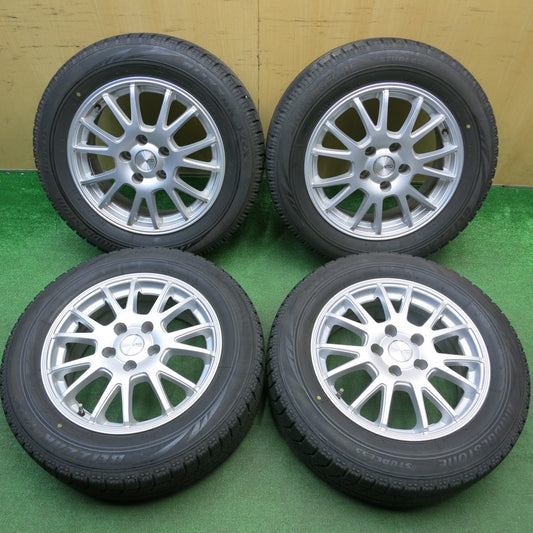 バリ溝！キレイ！8.5分★スタッドレス 205/60R16 ブリヂストン ブリザック VRX VTO 社外 アルミ 16インチ PCD114.3/5H★6012202HAス