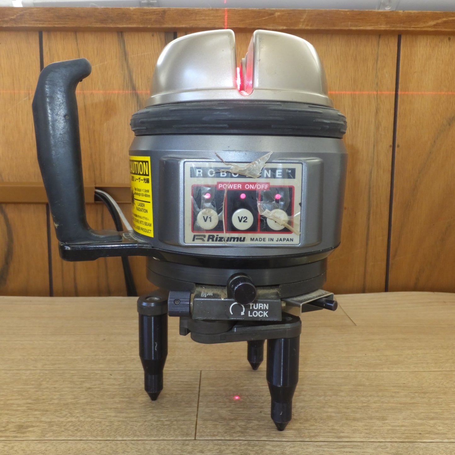 [送料無料] ★リズム Rizumu ロボライン ROBOLINE CP-818　うけ一発 UK-1　墨出し器 各種 付属品 セット★