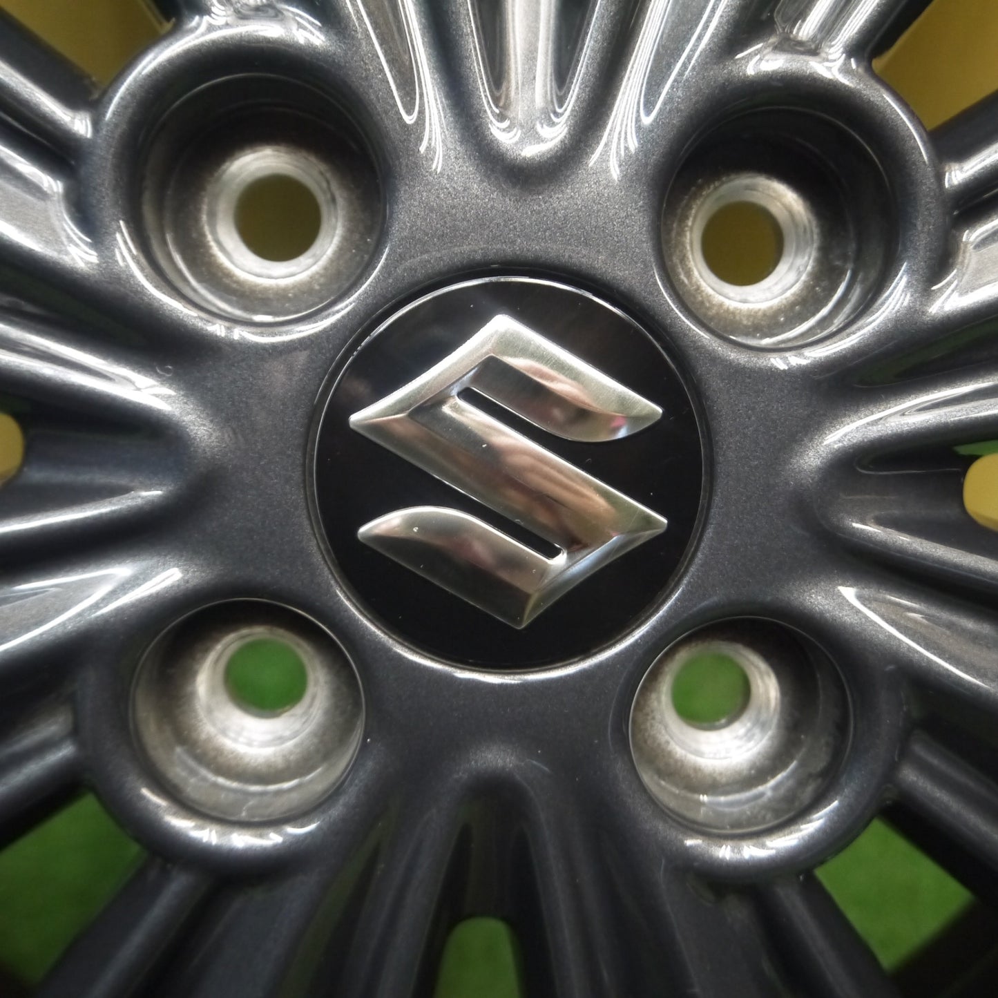 *送料無料* 新車外し！22年★スズキ MK53S スペーシア カスタム XS 純正 165/55R15 ブリヂストン エコピア EP150 PCD100/4H★4040514Hノ