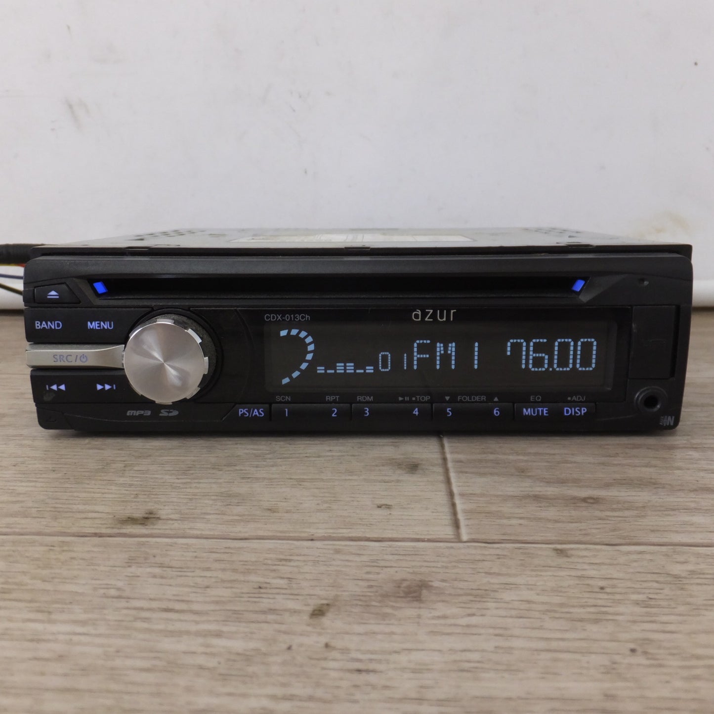 [送料無料] ★アズール azur 車載用 1DIN CD/USB/SD メインユニット CDX-013Ch(50)★
