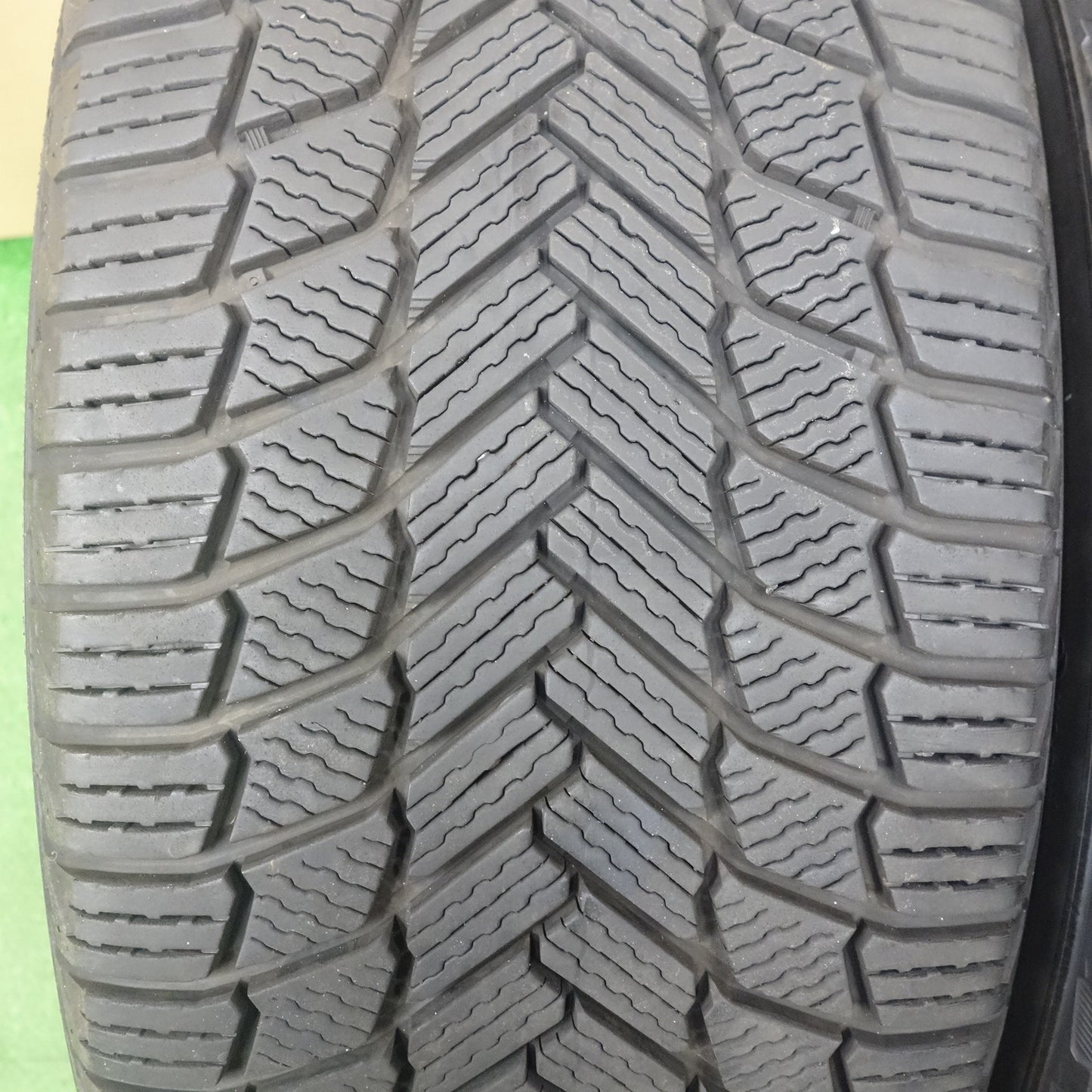 バリ溝！キレイ！9.5分★ボルボ 等 BORBET typeF 245/45R18 スタッドレス ミシュラン X-ICE SNOW ボルベット タイプF 18インチ PCD108/5H★6032101KTス