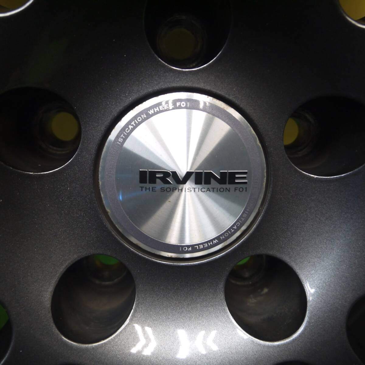 バリ溝！21年！キレイ！9分★BMW 等 IRVINE F01 225/45R18 スタッドレス ヨコハマ アイスガード iG70 アーヴィン 18インチ PCD120/5H★5021202Hス