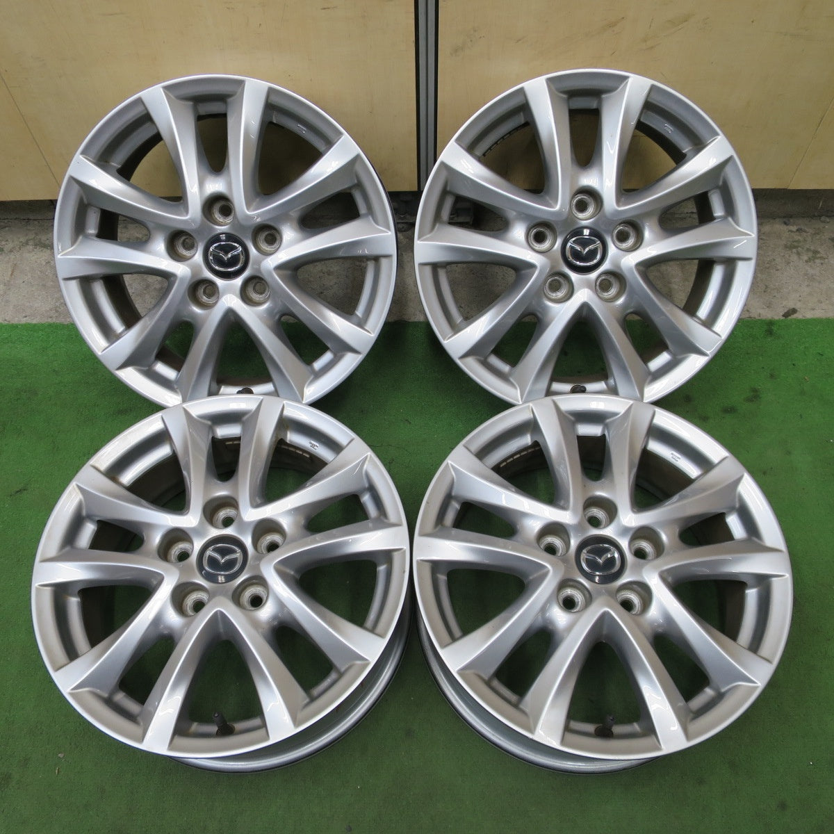 4本価格★マツダ アクセラ 純正 ホイール 16インチ 16×6.5J PCD114.3/5H★6070102NGホ