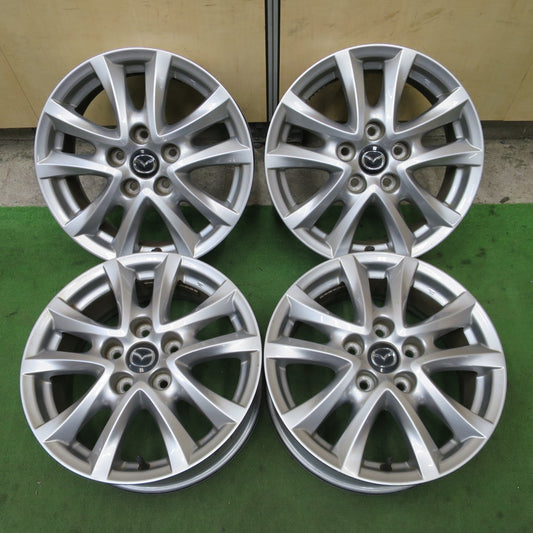 4本価格★マツダ アクセラ 純正 ホイール 16インチ 16×6.5J PCD114.3/5H★6070102NGホ