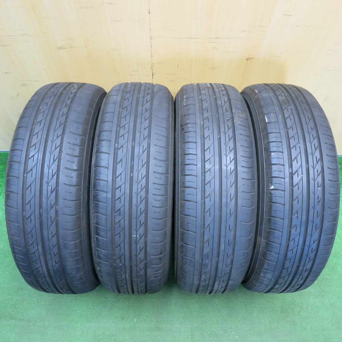 4本価格★ホンダ フリード 純正 スチール 185/65R15 ヨコハマ ブルーアース E50 E50C 15インチ PCD114.3/5H★6041903HAノ