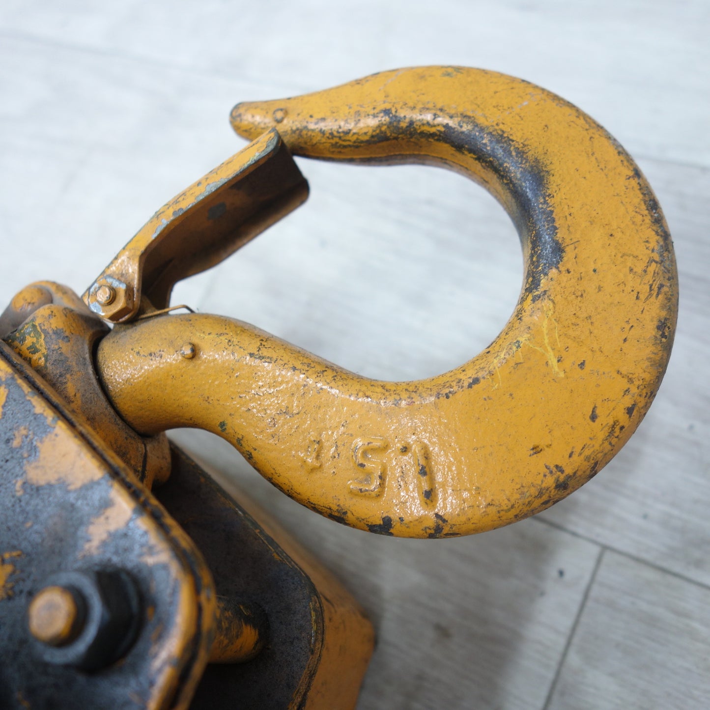 [送料無料] ◆チェーンブロック 手動式 手動 1.5t 1.5トン 1.5ton 工具 吊り 吊上げ 荷揚げ 型式 不明◆