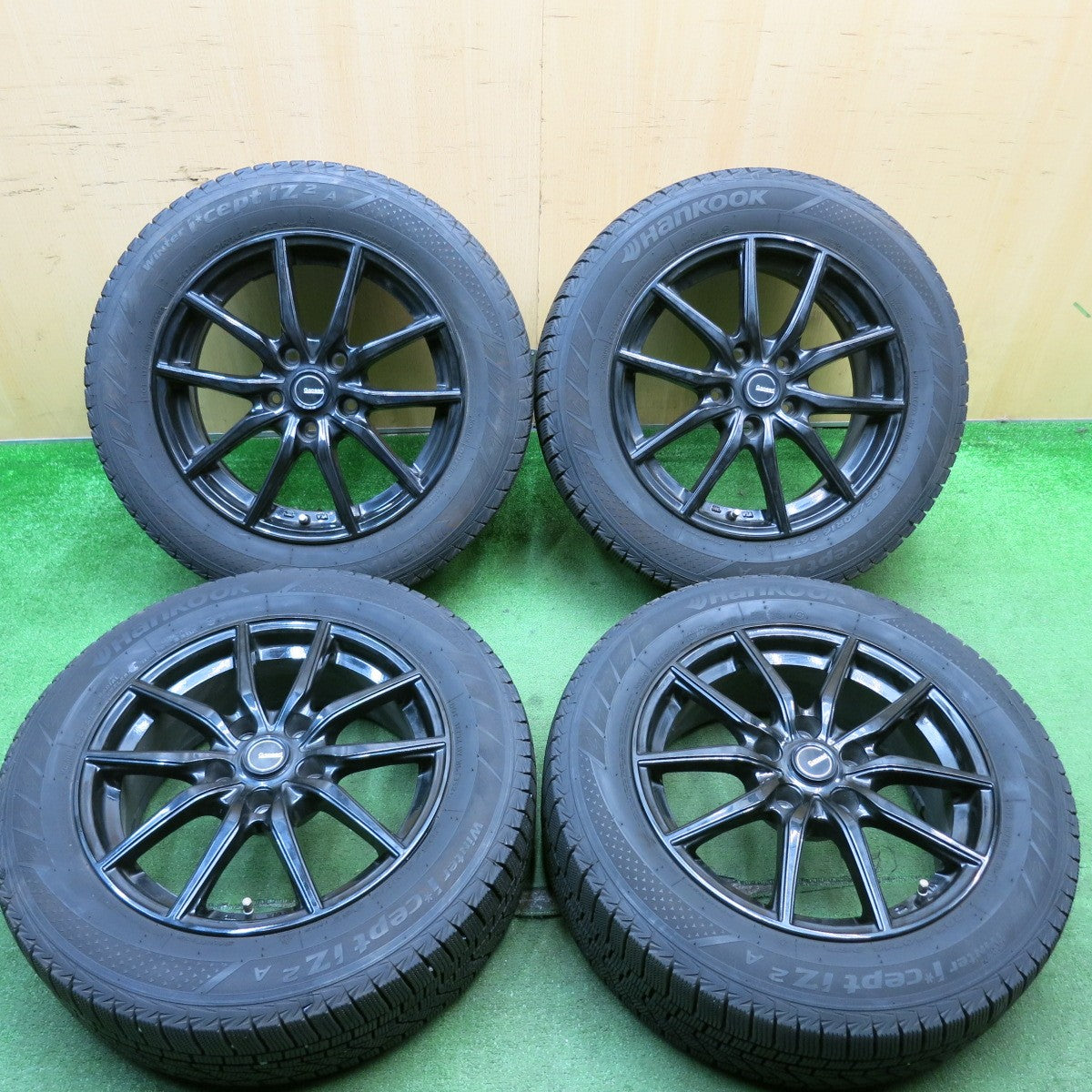 バリ溝！21年！9分★スタッドレス 205/60R16 ハンコック ウインター アイセプト IZ2A G.speed Gスピード 16インチ PCD114.3/5H★5052304AKス