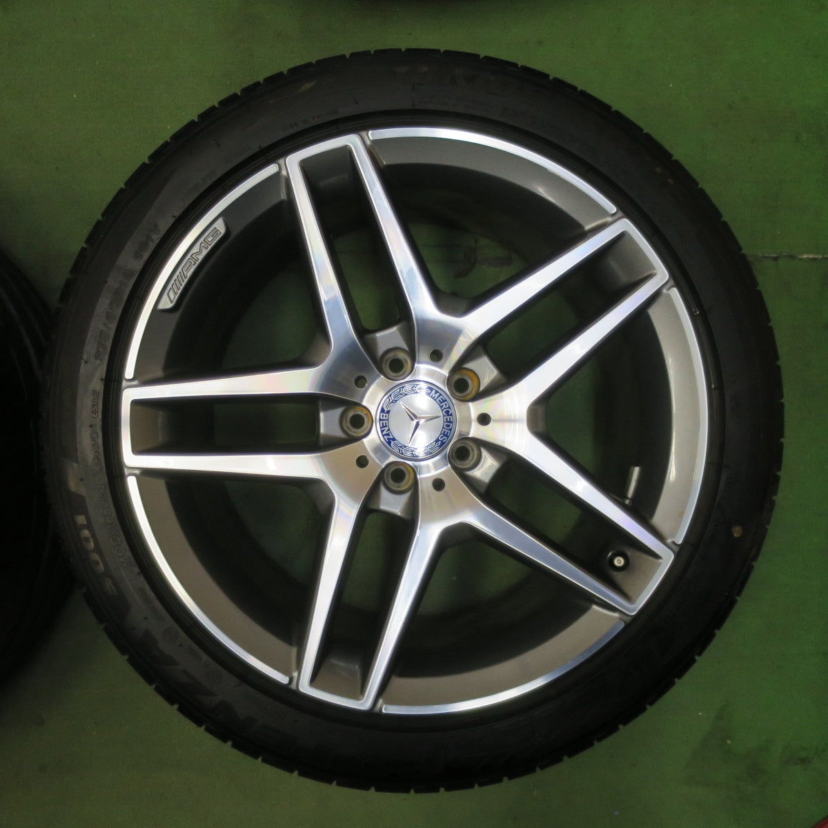 新車外し★ベンツ Sクラス W222 純正 AMG 245/45R19 275/40R19 ブリヂストン ポテンザ S001 19インチ PCD112/5H★5111401TTノ