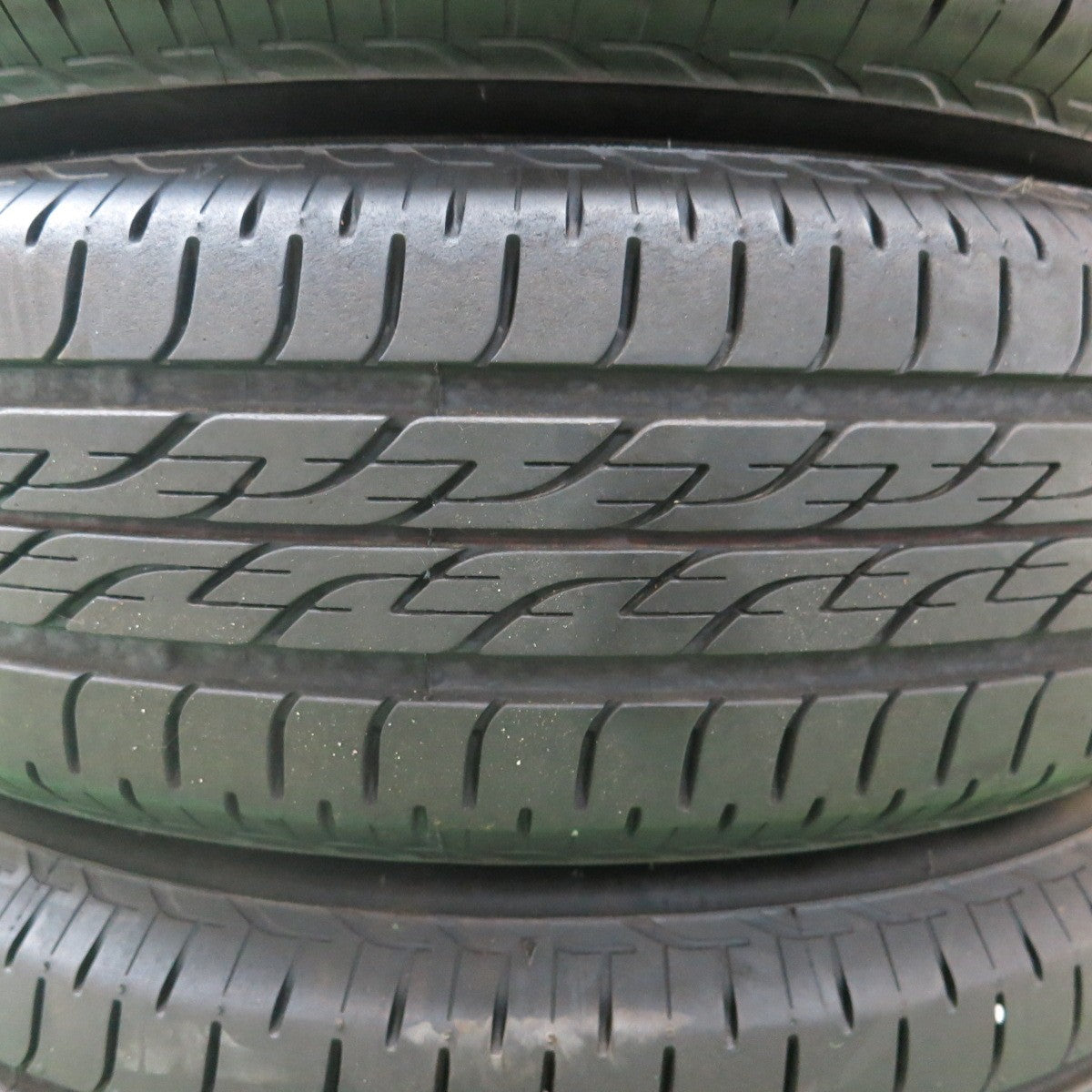 *送料無料* バリ溝！ほぼ10分★ダイハツ タント 純正 155/65R14 ブリヂストン ネクストリー エコピア 14インチ PCD100/4H★4052503ナノ