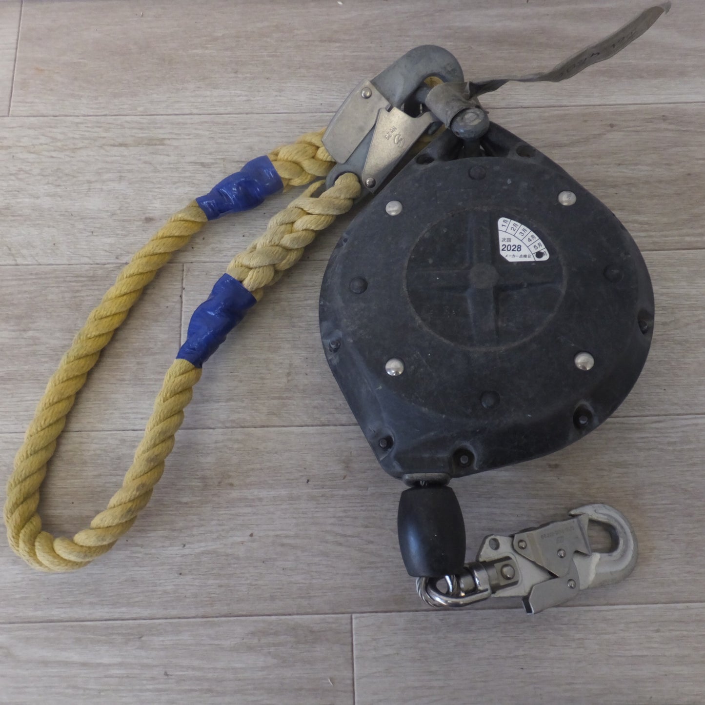[送料無料] ★キョーワ KYOWA キョーワ式 安全ブロック SAFETY BLOCK ワイヤロープタイプ LB-12 12m　最大使用質量 85kg(1)★