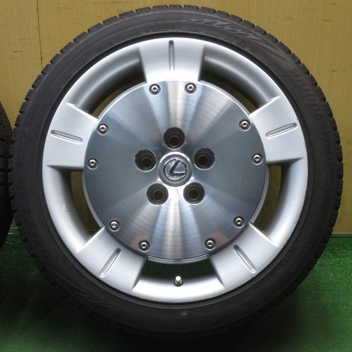 4本価格◎トヨタ 40系 ソアラ レクサス SC 純正 245/40R18 スタッドレス ブリヂストン ブリザック VRX2 18インチ PCD114.3/5H◎6100403NJス
