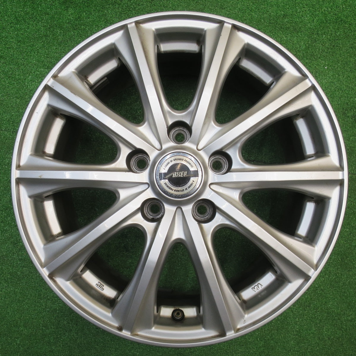 4本価格★AXEL weds アクセル ウェッズ 16インチ ホイール 16×6.5J PCD114.3/5H★5110103NJホ