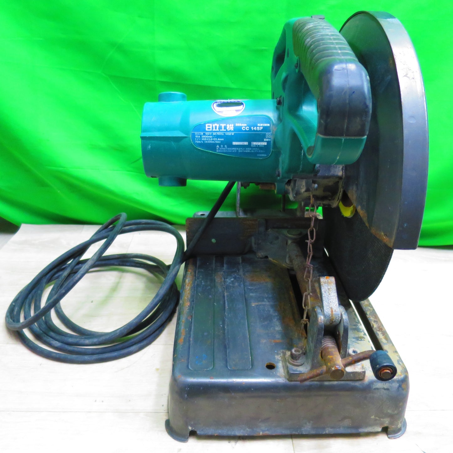 [送料無料] ☆HiKOKI 日立工機 高速 切断機 CC14SF 砥石355mm 100V ワンタッチバイス付き 電動 工具 DIY 工事☆
