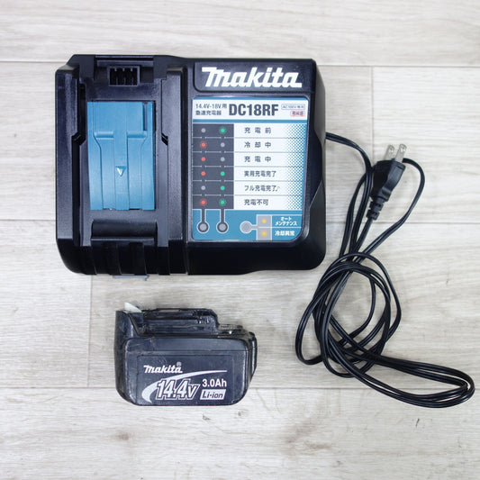 [送料無料] ◆マキタ 急速 充電器 DC18RF リチウム イオン バッテリー LB1430 セット 14.4V 3.0Ah 充電 電池 Makita◆