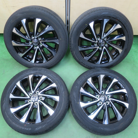[送料無料] バリ溝！22年！キレイ！8.5分★トヨタ 90系 ノア ヴォクシー S-Z 純正 205/55R17 ダンロップ エナセーブ EC300+ 17インチ PCD114.3/5H★5032903イノ