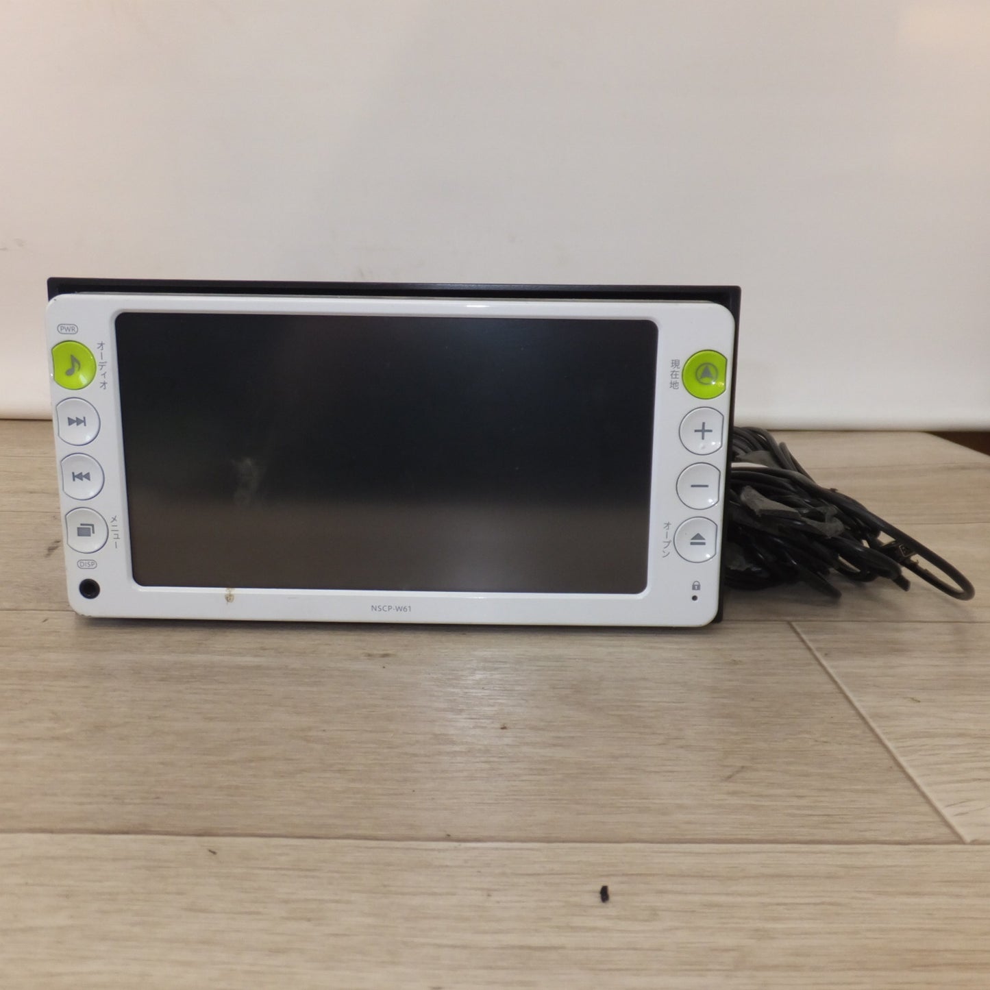 [送料無料] 現状品★パイオニア製 トヨタ 純正 メモリーナビ マルチAVステーション NSCP-W61 08545-00U60 セキュリティロック(21)★