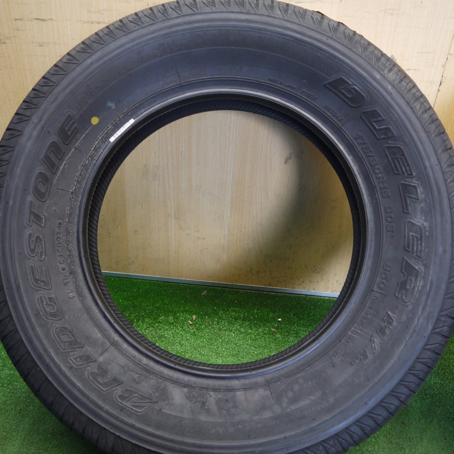 未使用！24年★175/80R15 ブリヂストン デューラー H/L 850 タイヤ 15インチ パジェロミニ テリオスキッド 等★6052604Hノタ