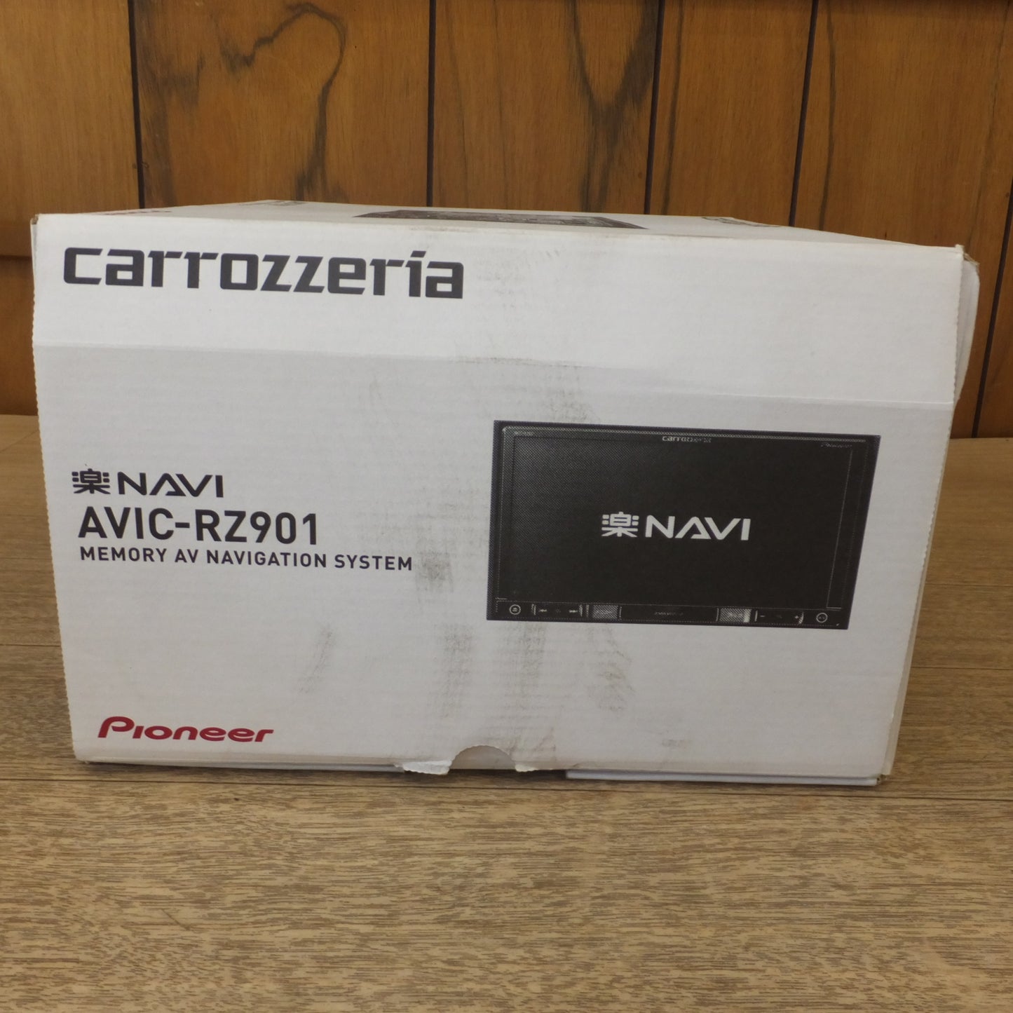 [送料無料] ★カロッツェリア carrozzeria AV一体型メモリーナビゲーション 楽NAVI AVIC-RZ901 パイオニア Pioneer★