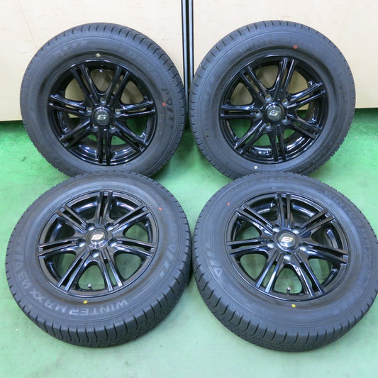 バリ溝！22年！キレイ！9.5分以上★スタッドレス 195/65R15 ダンロップ ウインターマックス03 STRANGER ストレンジャー 15インチ PCD114.3/5H★5091102SKス